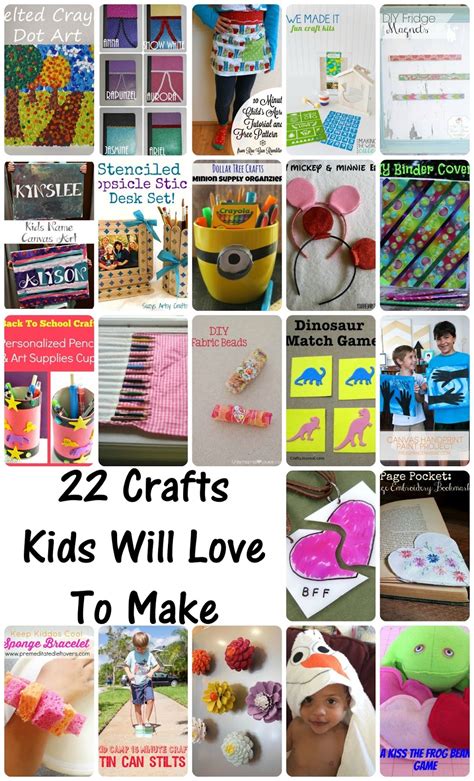 22 Crafts Kids Will Love Mmm 289 Block Party Keeping It Simple