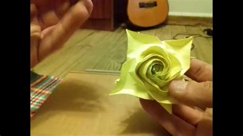 Origami Rose Masahiro Ichikawa Model Youtube