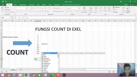 Rumus Counta Excel