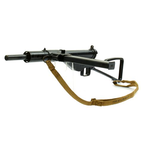 Original British Wwii Sten Mkii Display Submachine Gun With Commando L