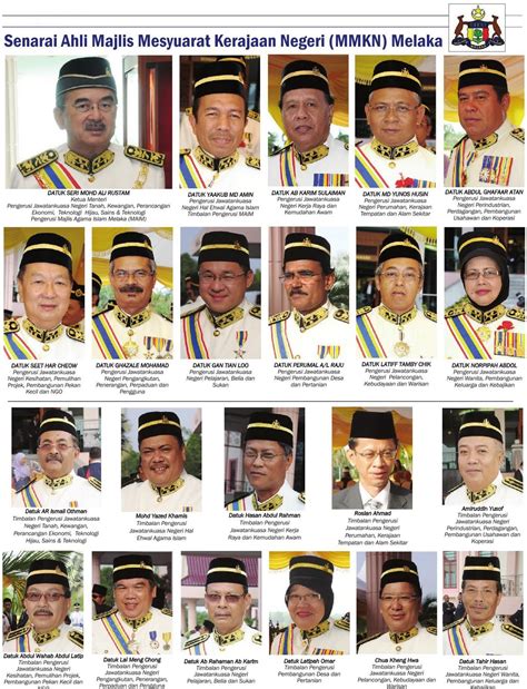 Kerajaan negeri melaka suk melaka 31 disember 2015. Kenali Melaka: PENTADBIRAN