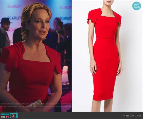 One of the most moving episodes of the show is jacqueline coming to terms with her own trauma, and her subsequent decision to speak out. WornOnTV: Jacqueline's red square neck sheath dress on The ...