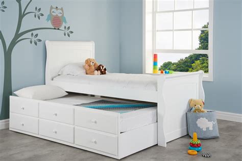 Airbnb.com has been visited by 100k+ users in the past month Verona Cabin Bed - Birlea | Pull Out Trundle Bed | Storage Bed