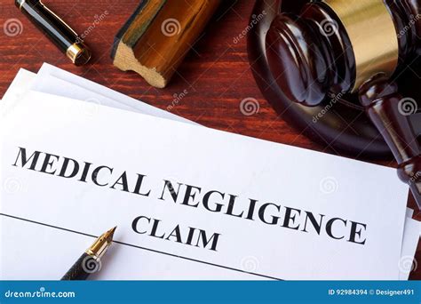 Medical Negligence claim. stock photo. Image of criminal - 92984394