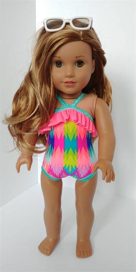 excited to share the latest addition to my etsy shop 18 inch doll swimsuit fits american girl