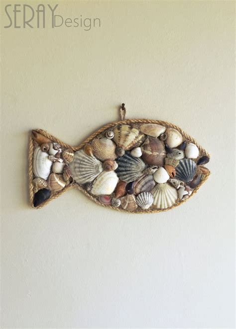 Seashells Decor/ Nautical Wall Decor/ Coastal Decor/ Ocean Decor/ Beach Gifts/ Beach Decor 