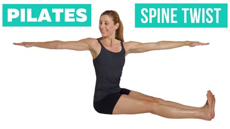 Pilates Spine Twist Exercise With Alisa Wyatt Youtube