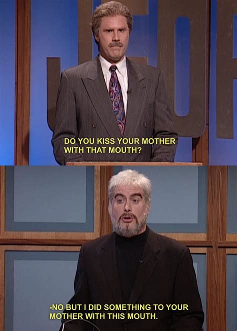 12 Your Mom Jokes From Snls Sean Connery Best Snl Skits Mom Jokes