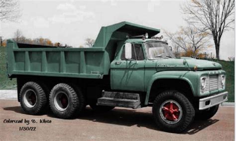 Pin by Billy Lance on Dump trucks | Big ford trucks, Dump trucks, Ford