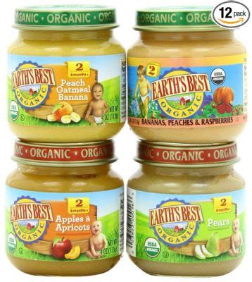 From purees to finger foods, kid snacks and vitamins.whole food. Earth's Best Organic Stage 2 Baby Food, Fruits Pack, 12 ...