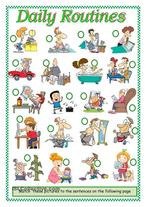My Daily Routine Interactive Worksheet For Primary Education Daily