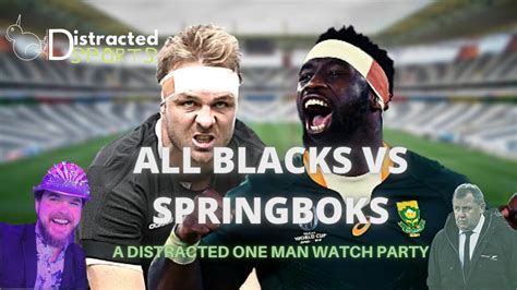 All Blacks Vs Springboks 1st Test Rugby Championship Watch Along No Footage Shown Youtube