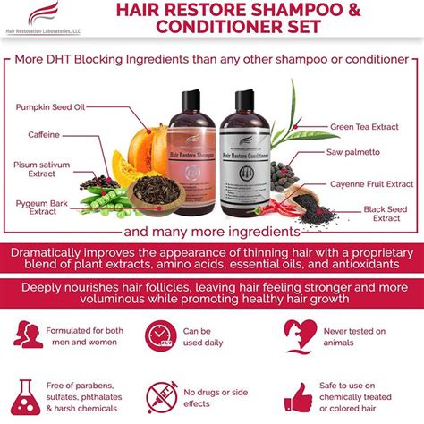 With so many different hair growth products on the market, you may have trouble determining which formula is right for your needs. The Most Effective Hair Growth Shampoos & Conditioner in ...