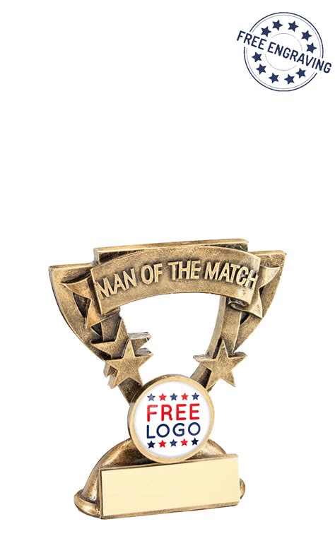 Man Of The Match Award Free Logo Free Engraving Fast Delivery