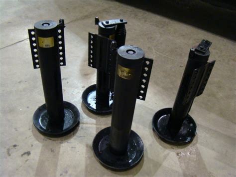 Maybe you would like to learn more about one of these? Used RV Parts Power Gear leveling jacks Part # 500385TH Used Hydraulic Motohome Levelers For ...