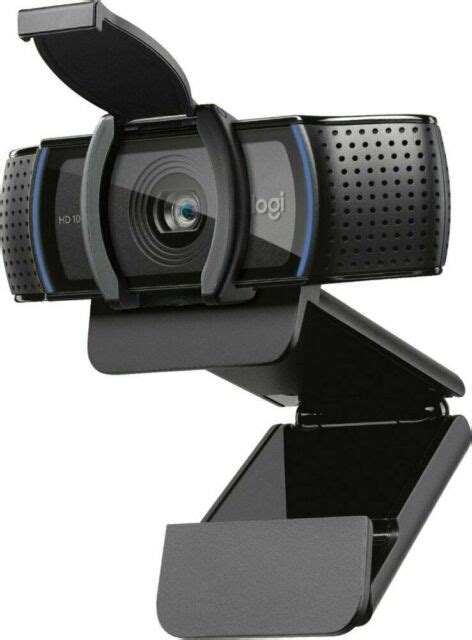 Logitech C920 Hd Webcam 1080p Black W Privacy Cover Ebay