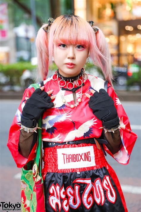 20 Year Old Japanese Shop Staff Baki On The Street Tokyo Fashion