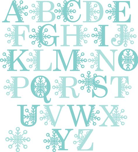Mkcsnowflake Alphabet Uppercasesvg Creative Lettering Lettering