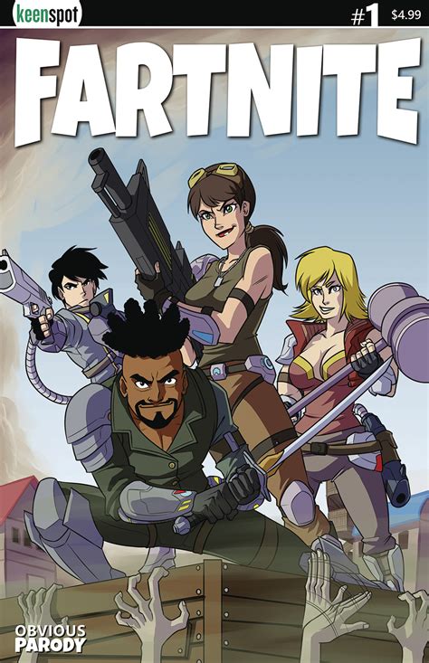 Fortnite Parody Comic Fartnite To Be Published From Remy Eisu Mokhtar