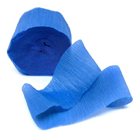 Crepe Paper Roll Blue 3 Pack Scrap Centre Of Creative Reuse