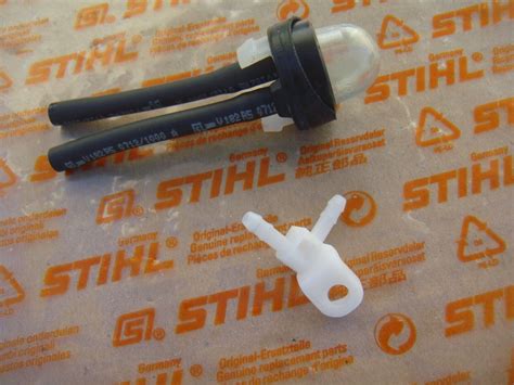 Genuine Stihl Ms251c Chainsaw Primer Bulb And Elbow New Take Off Ebay