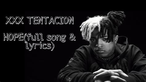 Xxx Tentacion Hopefull Song With Lyrics Youtube