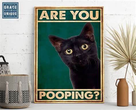 Hang In There Cat Poster 70s