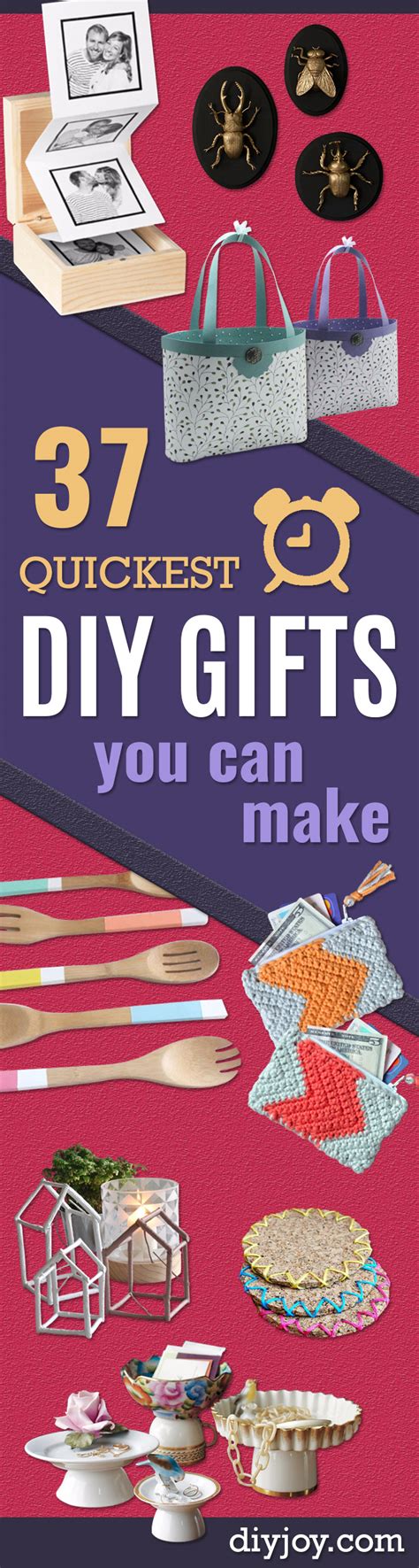 Bonus tips for making your brother feel special. 37 Quickest DIY Gifts You Can Make