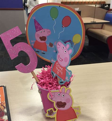 Pin By Brittany Richardson On Chloes 5th Birthday Party Peppa Pig