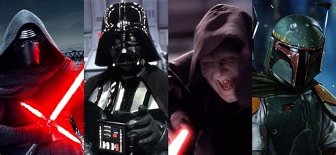 Star Wars De Darth Vader A Kylo Ren Los 10 Grandes Villanos De La Saga