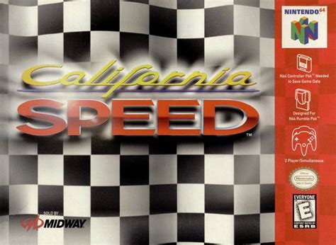 California Speed Nintendo 64 Game