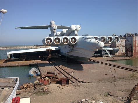 Lun Class Ekranoplan Ground Effect Vehicle Used By Late
