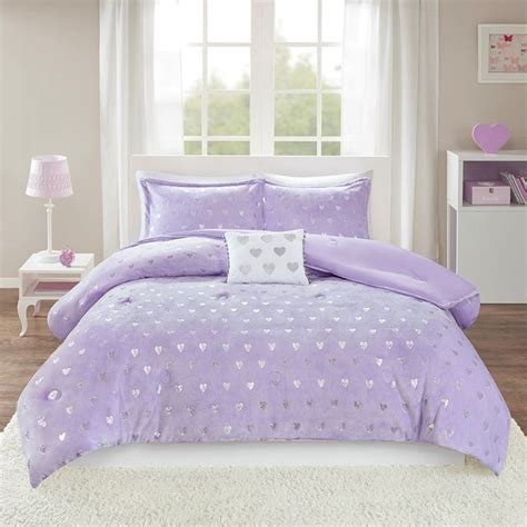 Olliix By Mi Zone Riley Purple Twintwin Xl Comforter Set Fischer