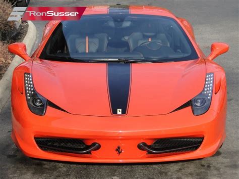 At edmunds we drive every car we review. 2013 Ferrari 458 Italia Coupe Rare Rosso Dino Black Stripes Heavily Optioned $334 MSRP ...