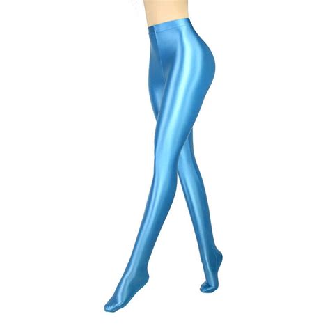 2021 Women S Nylon Glitter Sexy Stockings Satin Glossy Opaque Pantyhose Shiny 3 Ebay
