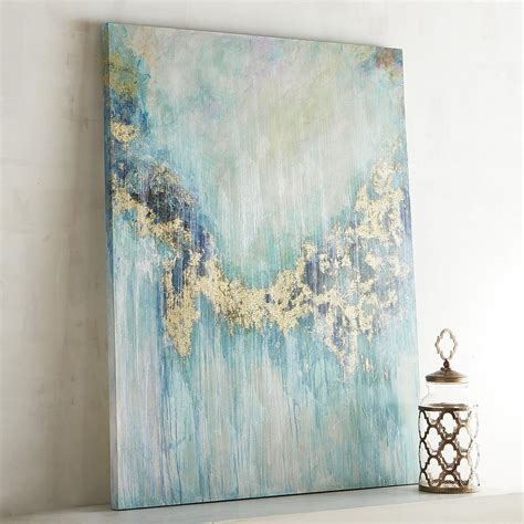 Teal Visions Abstract Art Blue (With images) | Abstract wall art, Abstract, Modern abstract art ...