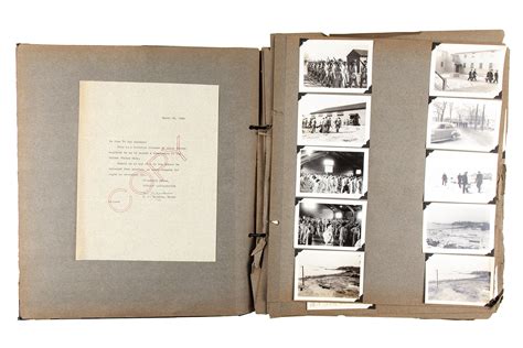 Three World War Ii Photo Albums By Usn Ordnance Officer Witherells