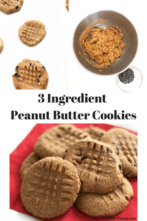 Beat egg with a whisk in a medium bowl. 3 Ingredient Peanut Butter Cookies! - Teachable Mommy