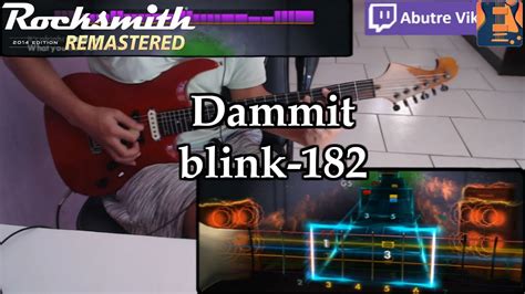 Dammit Blink 182 Rocksmith 2014 Remastered Lead Youtube