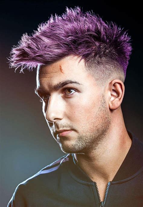 Top 78 Purple Hair Colour Men Latest Ineteachers