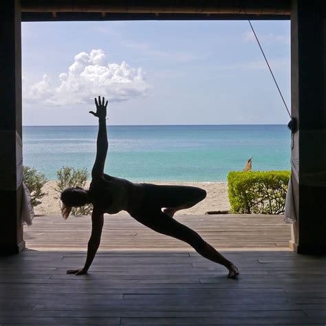 Laluna Yoga Gone Wild About Its Setting On The Beach Outdoor Outdoor Decor Beach