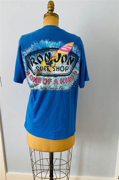 vintage ron jon surf shop pocket t shirt 1989 cocoa beach etsy ron jon surf shop ron jon