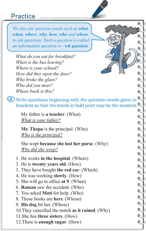 English Grammar Worksheets For Grade 5 With Answers Eduforkid