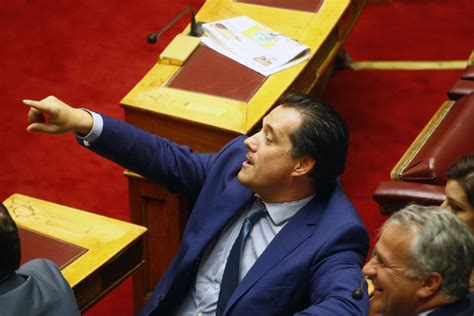 Αντιπρόεδρος της νδ υπουργός ανάπτυξης και επενδύσεων βουλευτής β' αθηνών. Γιατί δάκρυσε ο Αδωνις Γεωργιάδης