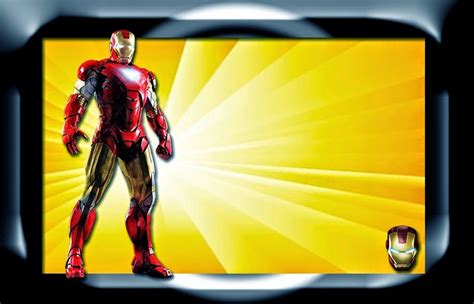 Iron Man Invitaciones Para Imprimir Gratis Ideas Y Material Gratis