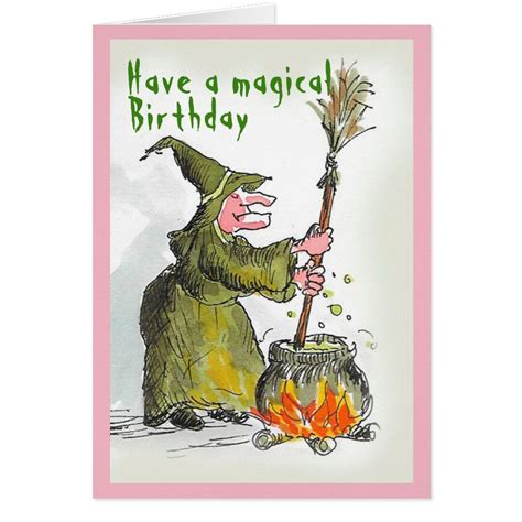 magical birthday card in 2021 birthday cards cards custom greeting cards