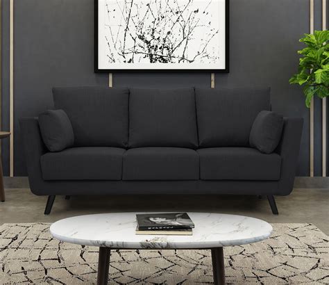 Charcoal Grey Sofas Baci Living Room