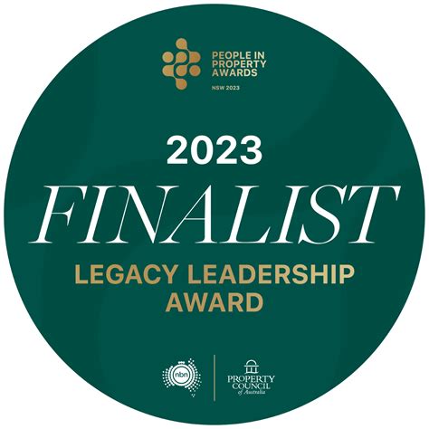 Legacy Leadership Award Finalist - Credly