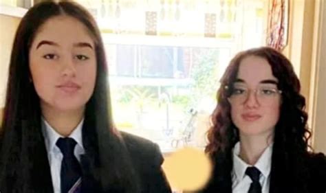 Missing Schoolgirls Found After Desperate Search For Twins 13 Who Disappeared In Uniform Uk