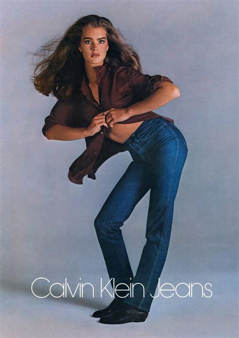 Brooke Shields By Avedon For Calvin Klein Jeans History Of Jeans Calvin Klein Ads Denim Fashion